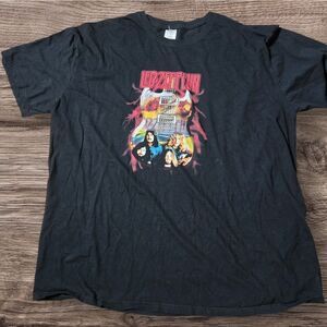 Led Zeppelin Black Graphic Tee Shirt